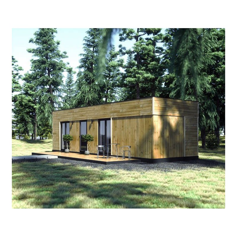 Conteneur habitable T2 de 48m2 Conteneur habitable T2 de 48m2